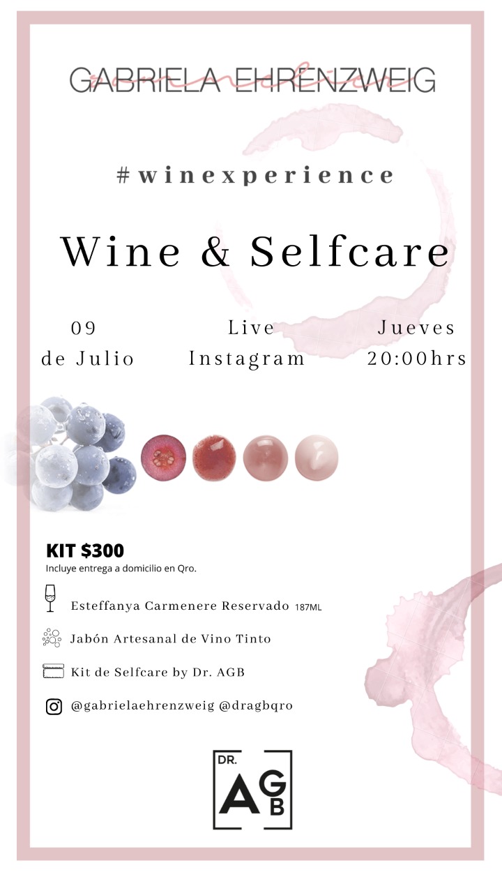 WINE AND SELFCARE POR DR. AGB